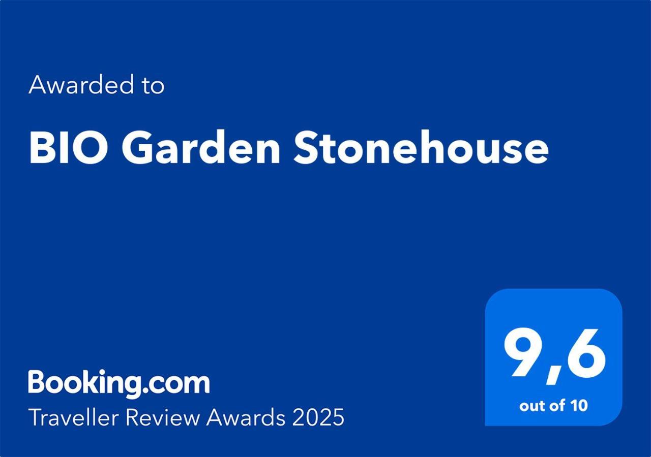 BIO Garden Stonehouse Villa Gonia Eksteriør bilde